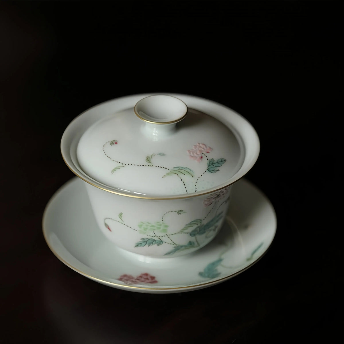 Yu Mei Ren 120cc - Jingdezhen Porcelain Gaiwan zycschina