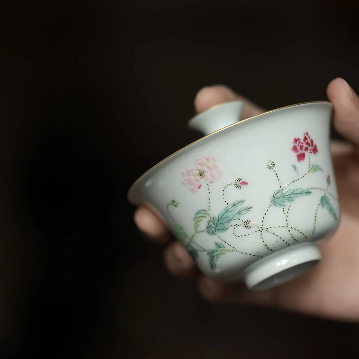 Yu Mei Ren 120cc - Jingdezhen Porcelain Gaiwan zycschina