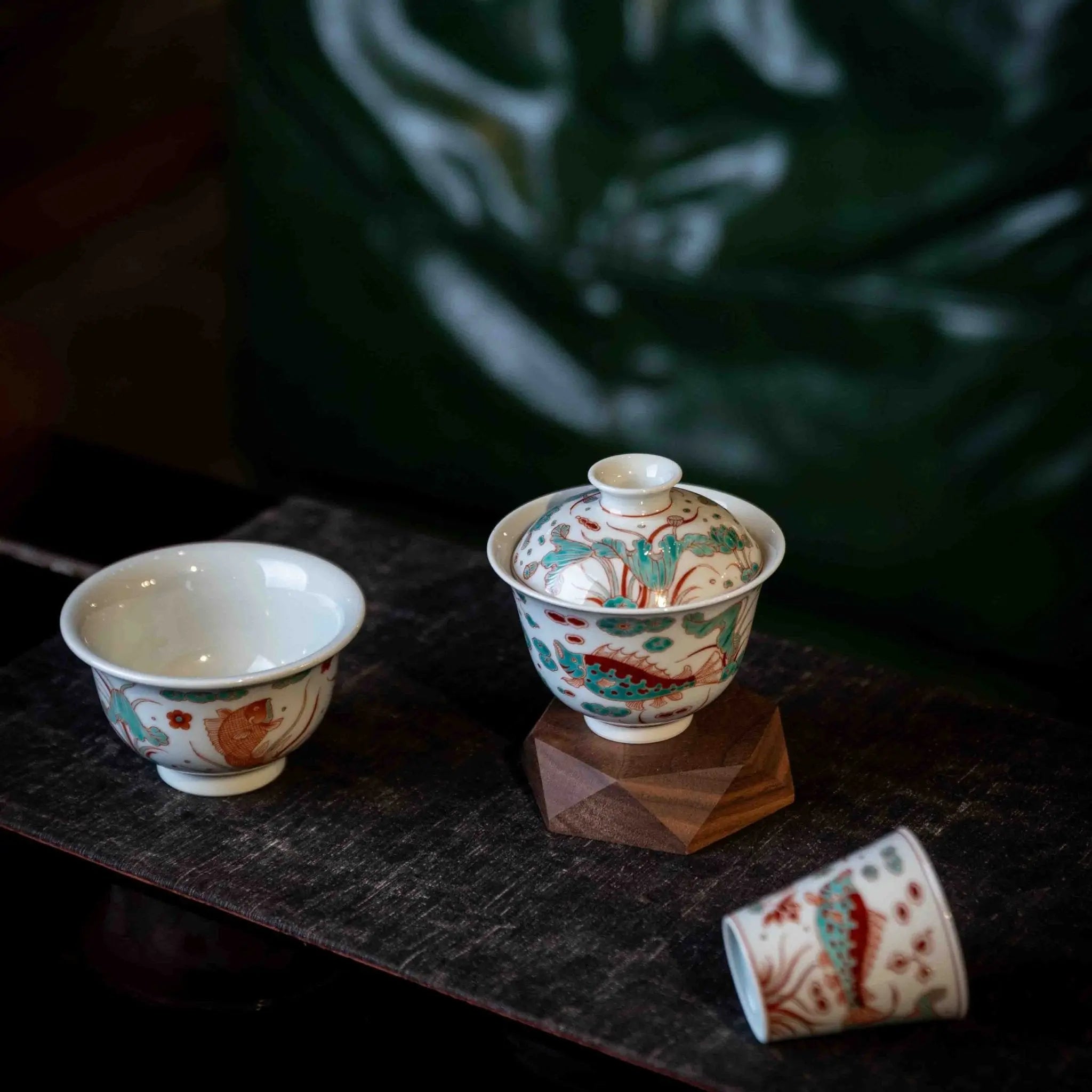 Yu Zao 150cc - Jing De Zhen Porcelain Gaiwan zycschina