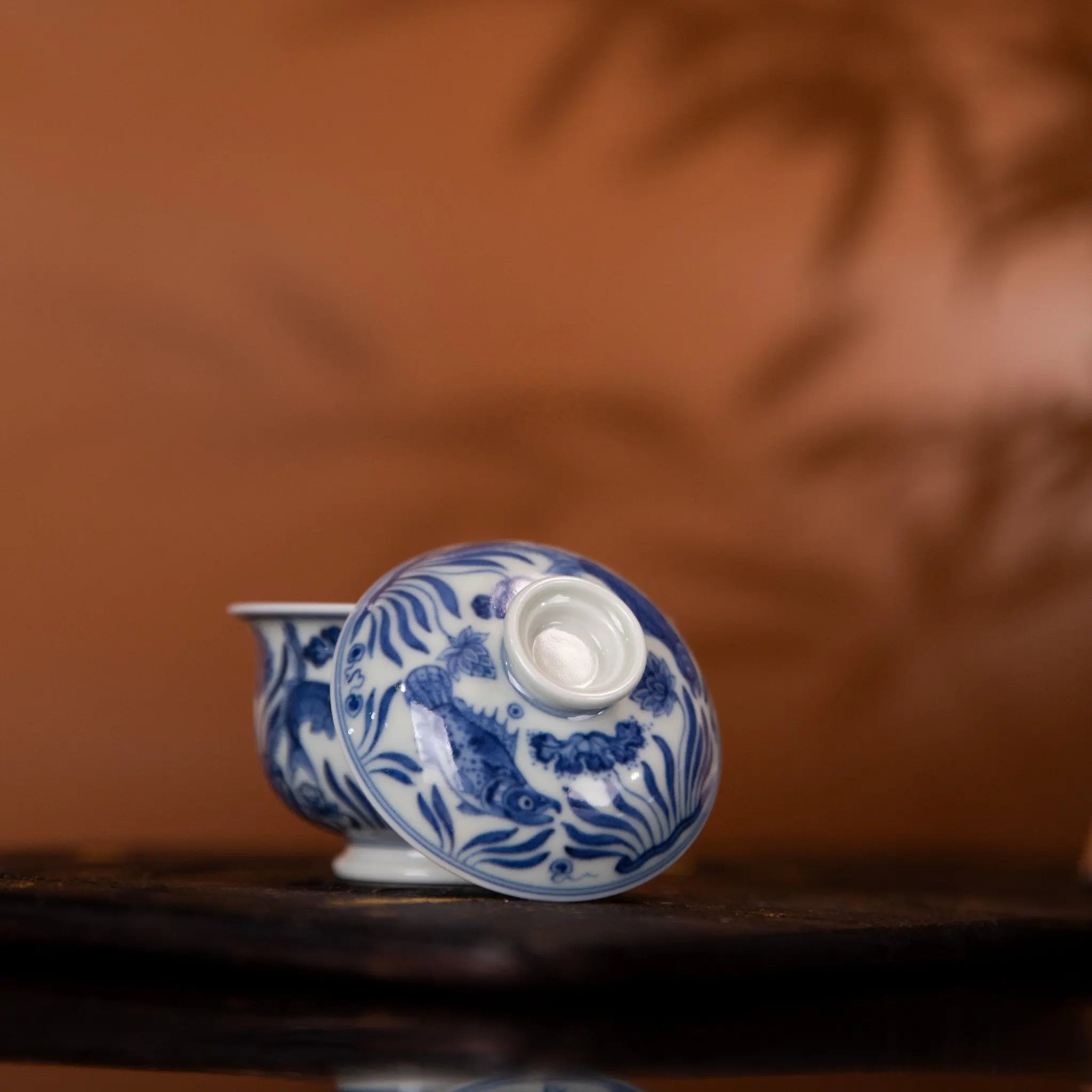 Yu Zao 85cc - Jing De Zhen Porcelain Gaiwan zycschina
