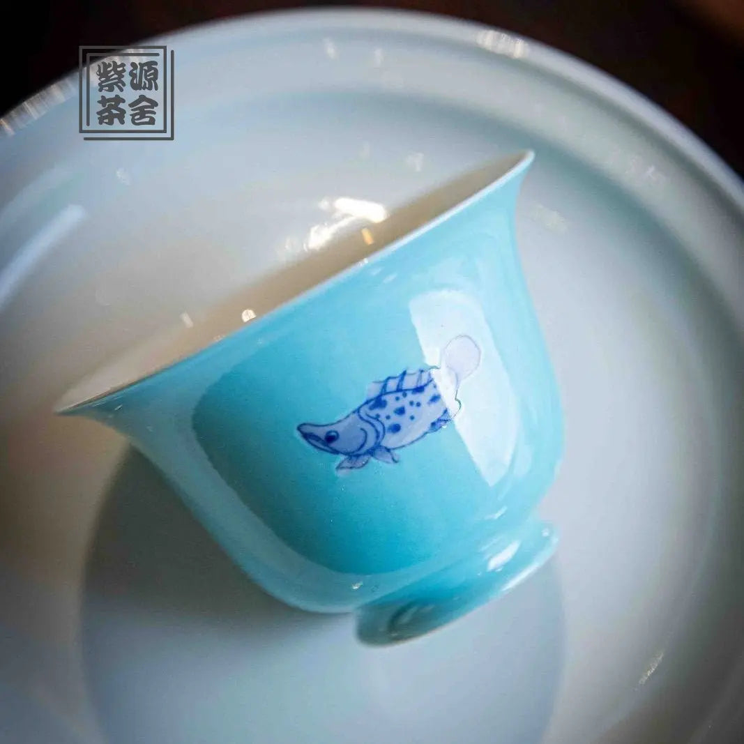 Yu Zao - Jing De Zhen Porcelain Gaiwan zycschina