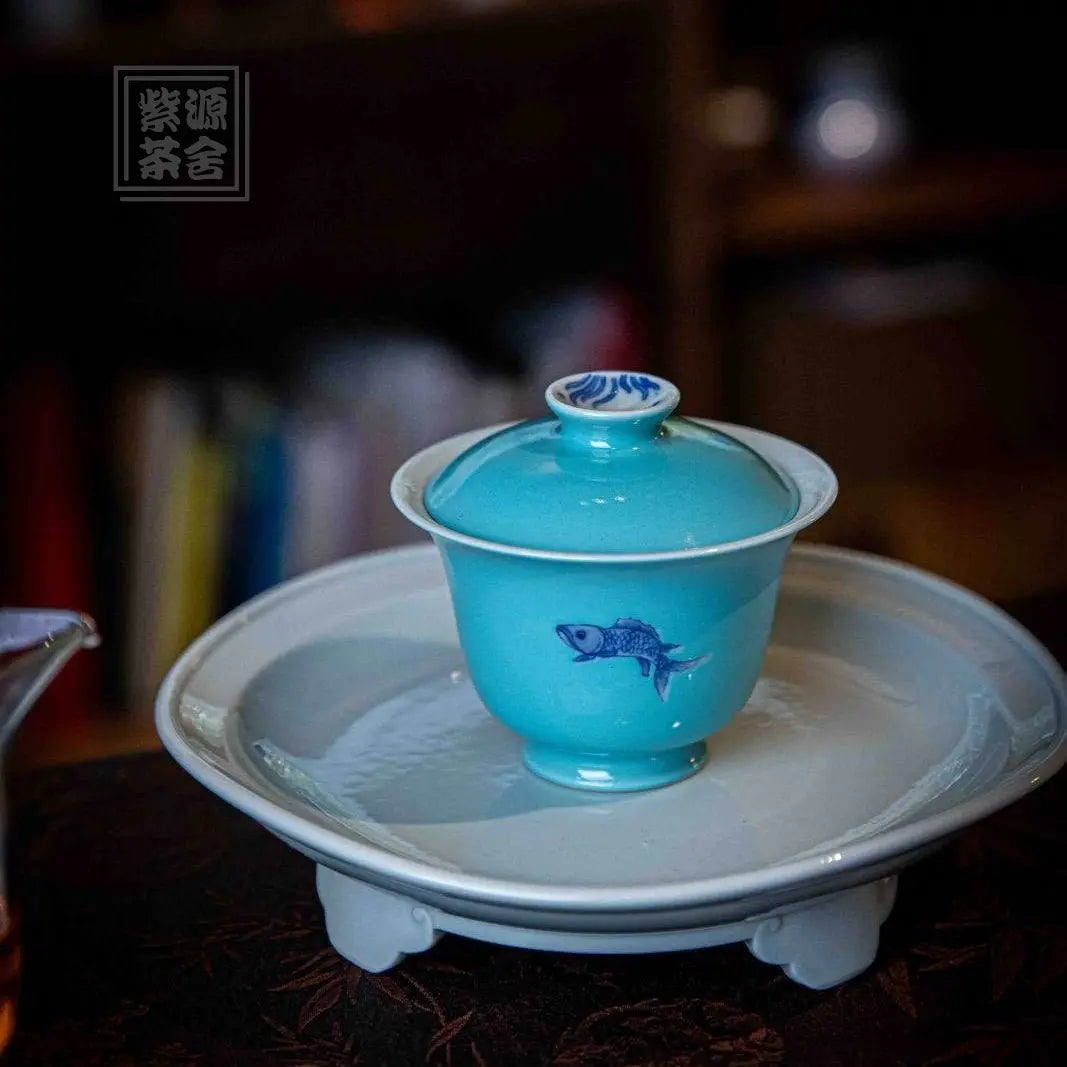 Yu Zao - Jing De Zhen Porcelain Gaiwan zycschina