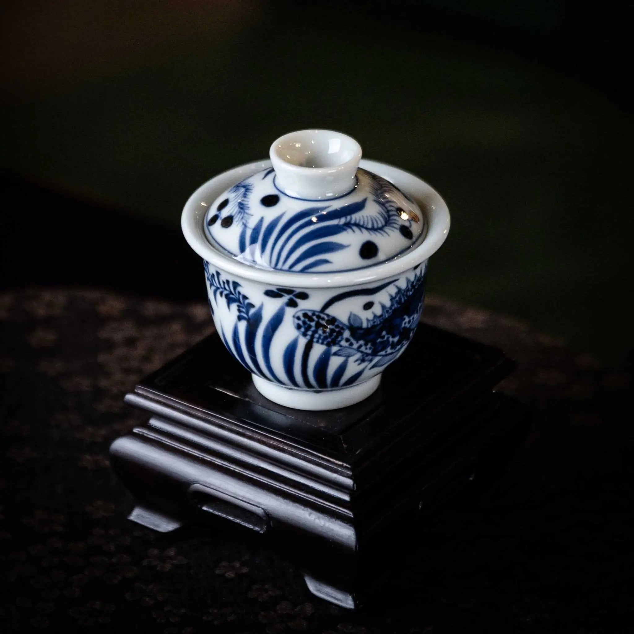 Yu Zao Wen 50cc - Jing De Zhen Porcelain Gaiwan zycschina
