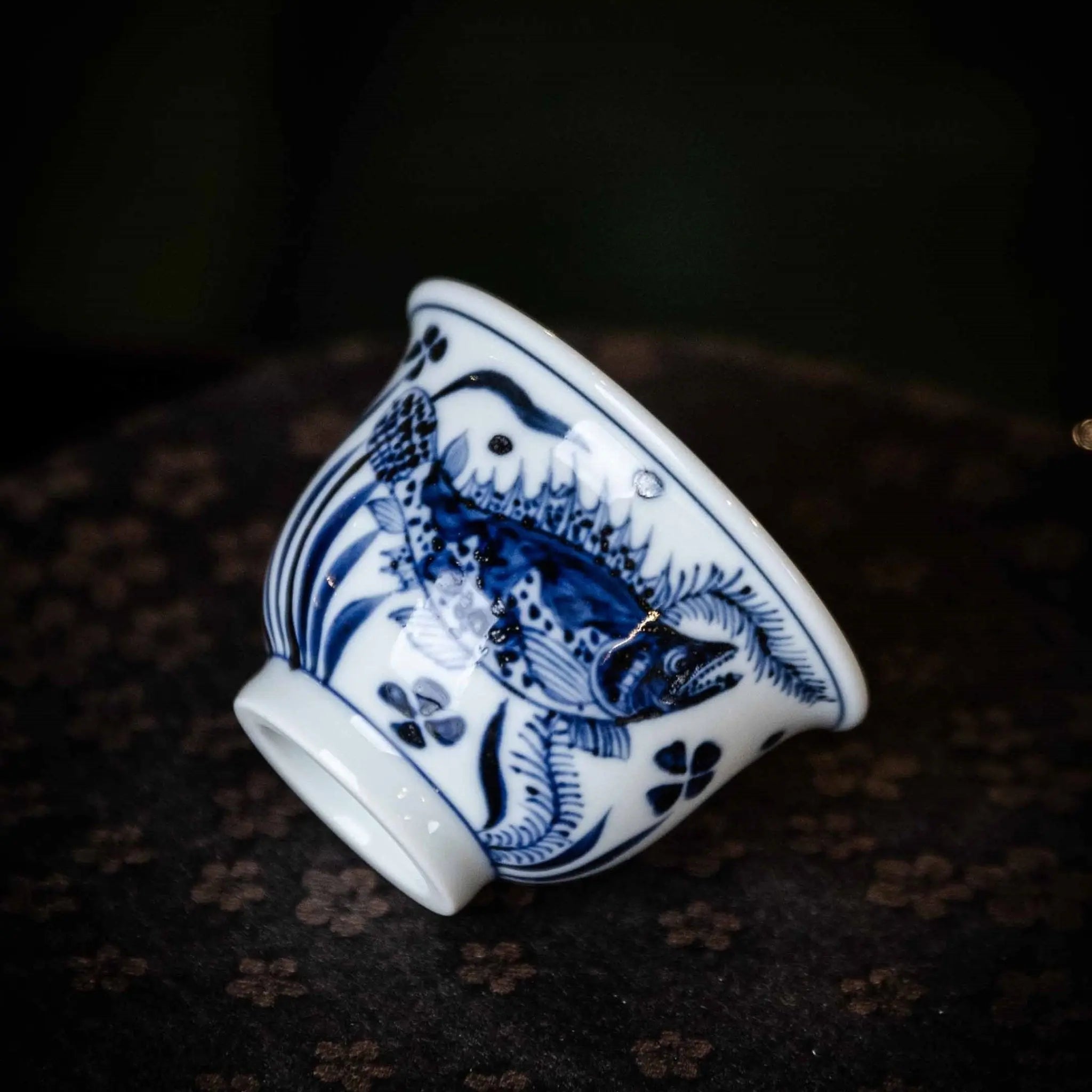 Yu Zao Wen 50cc - Jing De Zhen Porcelain Gaiwan zycschina