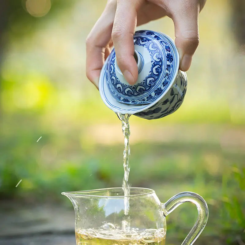 Yu Zao Wen - Jing De Zhen Porcelain Gaiwan zycschina