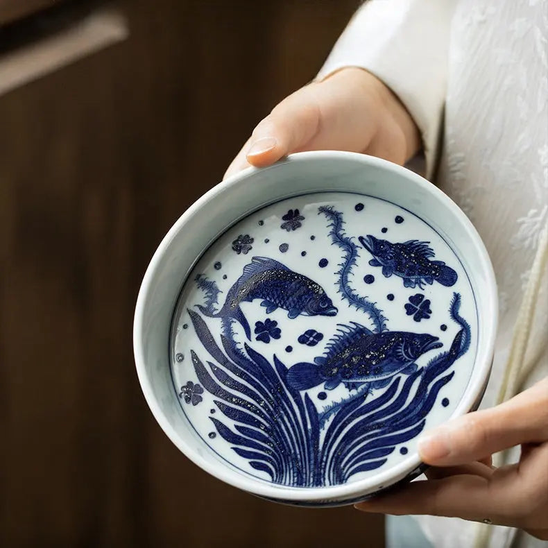 Yu Zao Wen - Jing De Zhen Porcelain Gaiwan zycschina