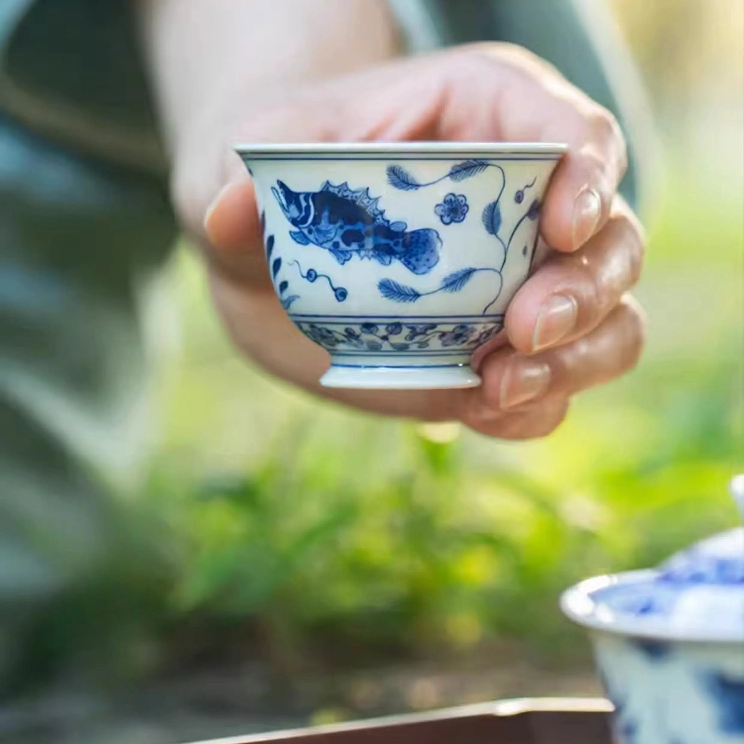 Yu Zao Wen - Jing De Zhen Porcelain Teacup zycschina