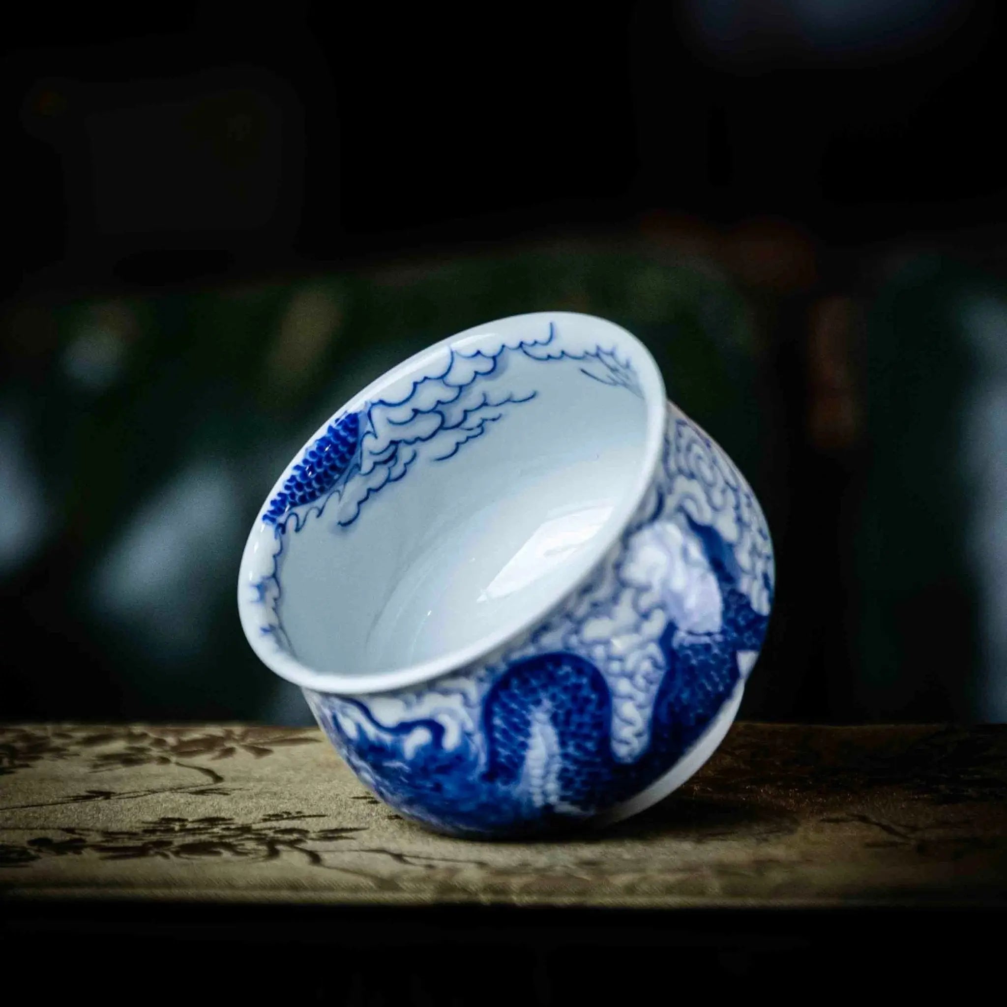 Yun Long 120cc - Jing De Zhen Porcelain Teacup zycschina