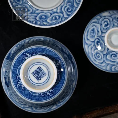 Yun Long Wen - Jing De Zhen Porcelain Gaiwan zycschina
