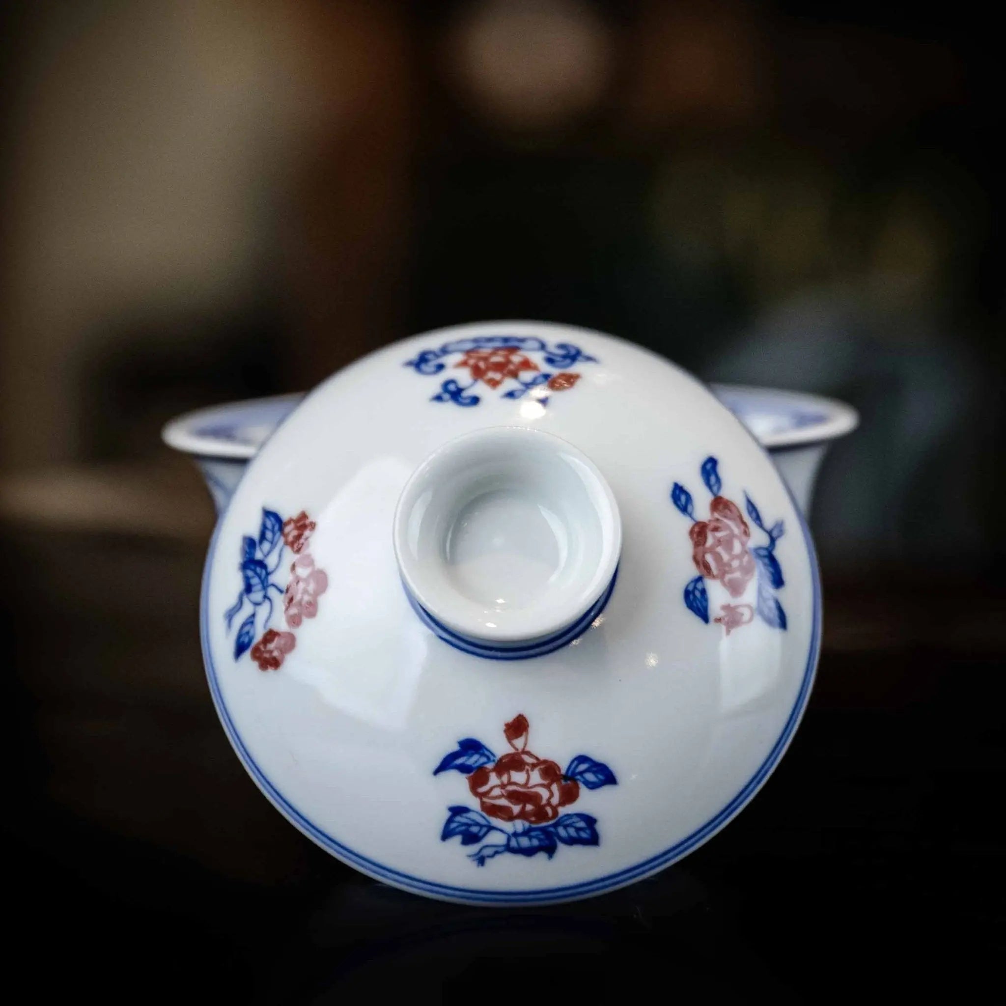 Zhe Zhi Hua Guo 110cc - Jing De Zhen Porcelain Gaiwan zycschina