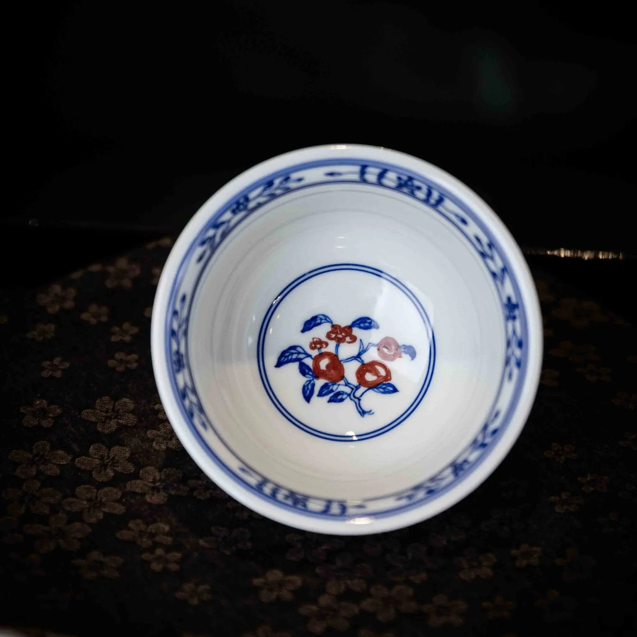 Zhe Zhi Hua Guo 110cc - Jing De Zhen Porcelain Gaiwan zycschina