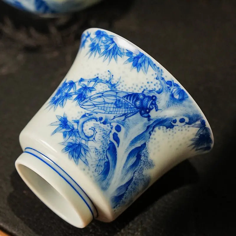 Zhi Liao 120cc - Jing De Zhen Porcelain Gaiwan zycschina