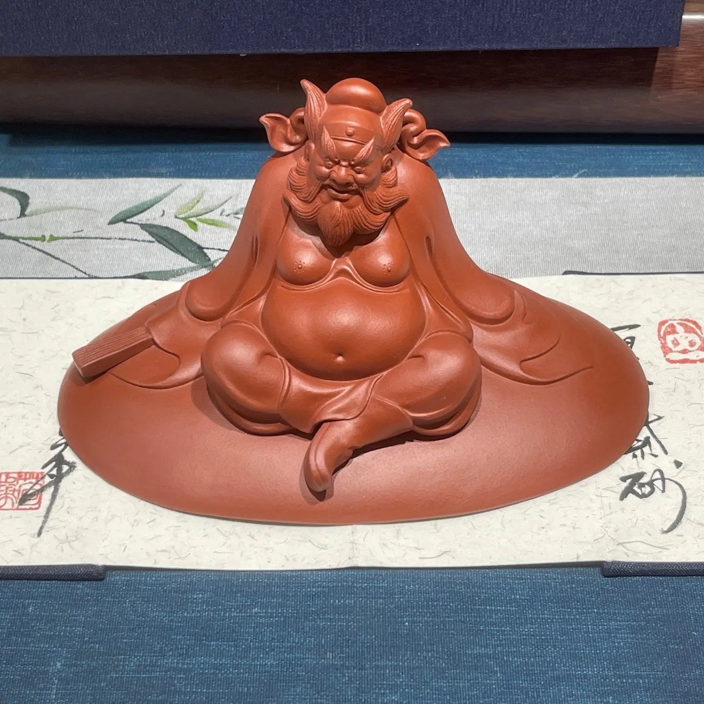 Zhong Kui Na Fu - Zisha Sculpture 江苏宜兴