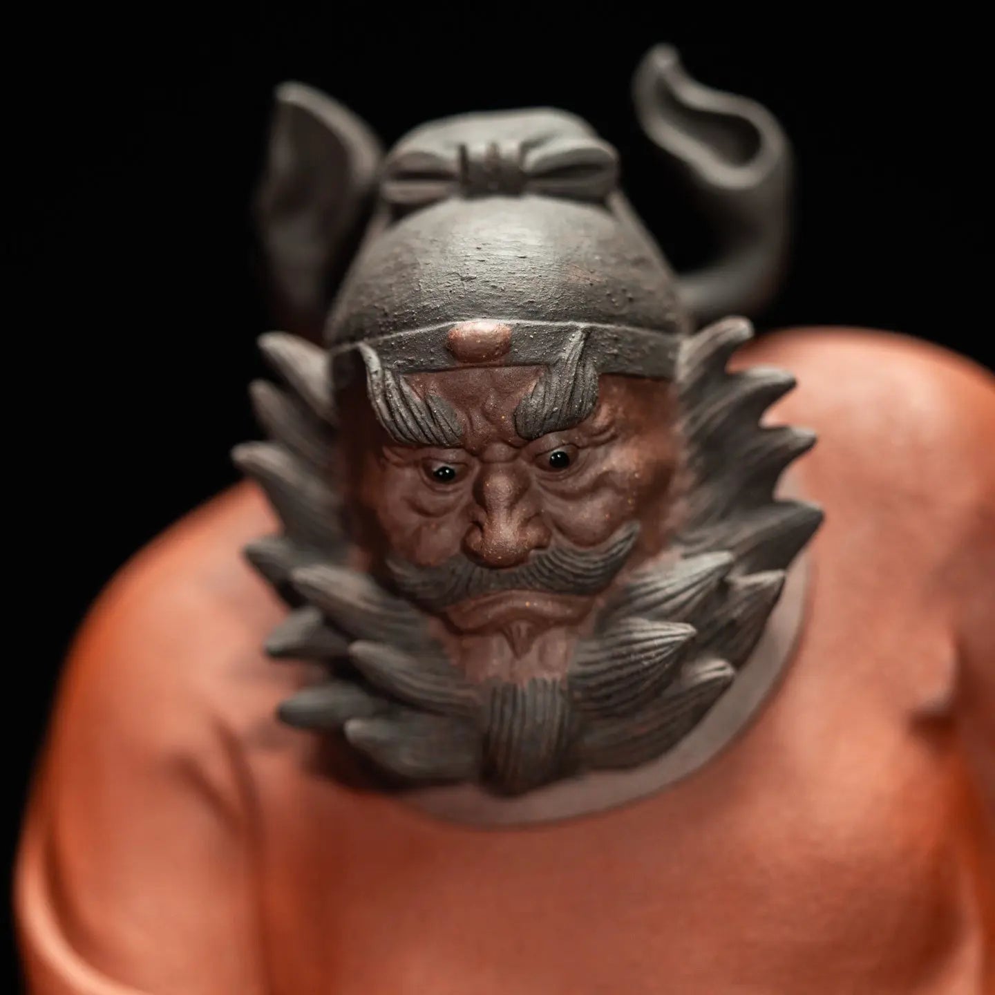 Zhong Kui Zui Jiu - Zisha Sculpture 江苏宜兴
