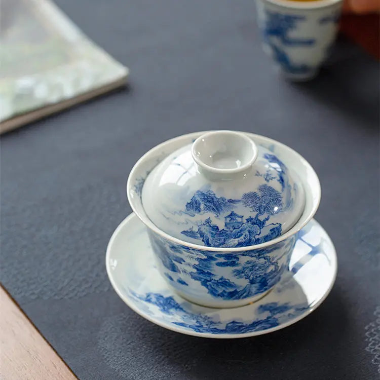 Zhou Xing Xi Gu - Jing De Zhen Porcelain Gaiwan zycschina