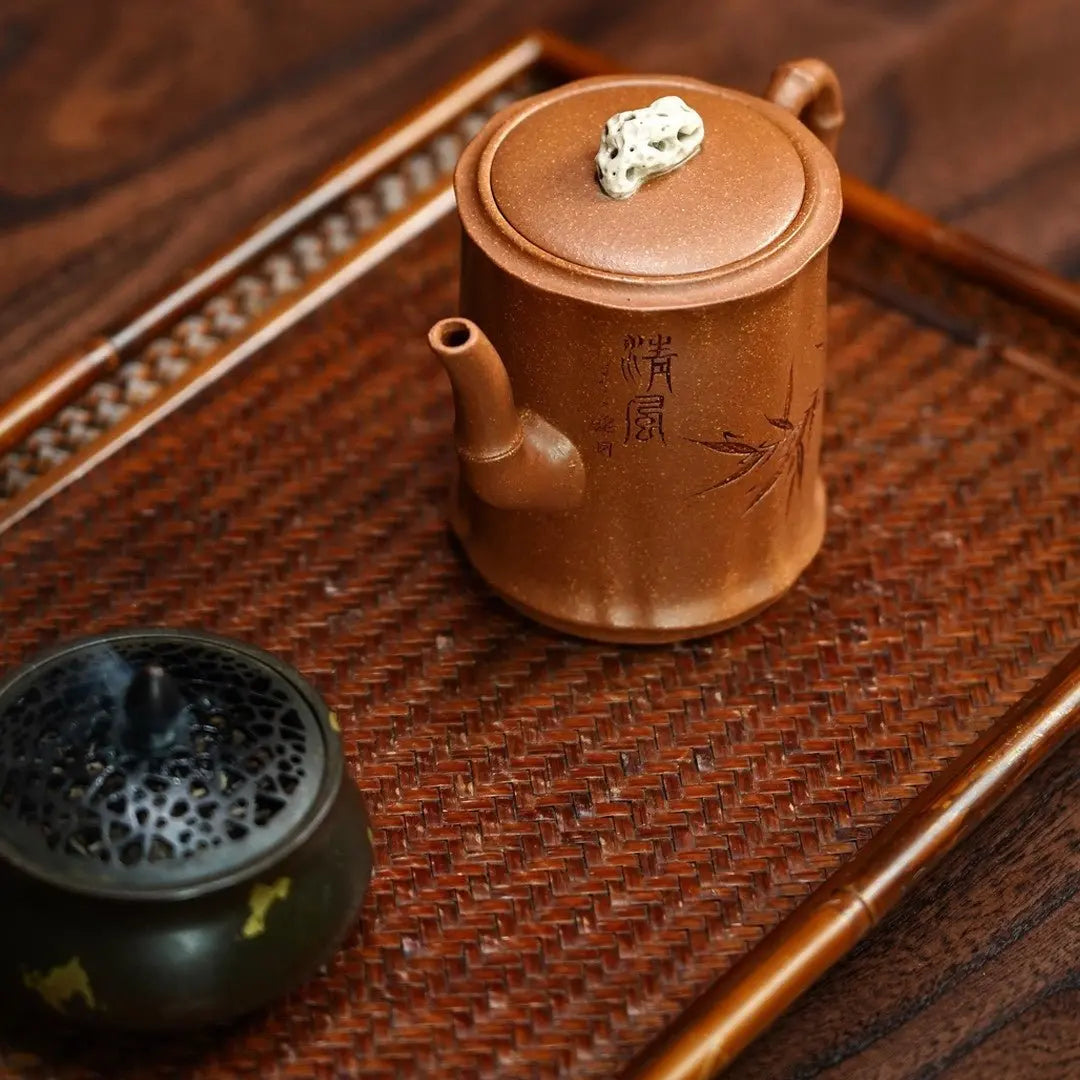 Zhu Duan 240cc - Yixing Handmade Teapot 江苏宜兴