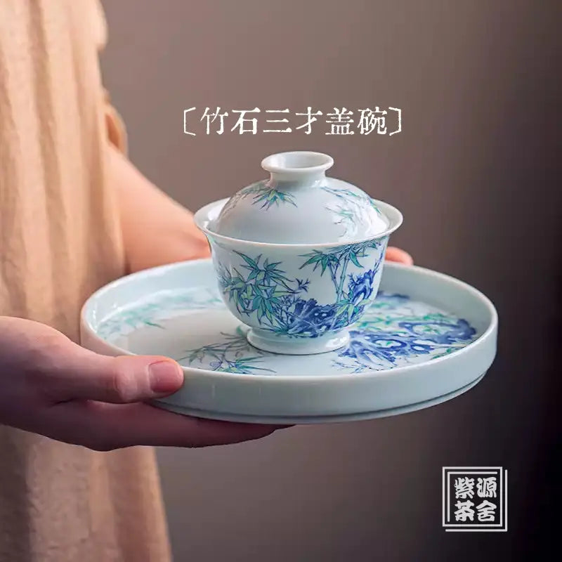 Zhu Shi - Jing De Zhen Porcelain Gaiwan zycschina