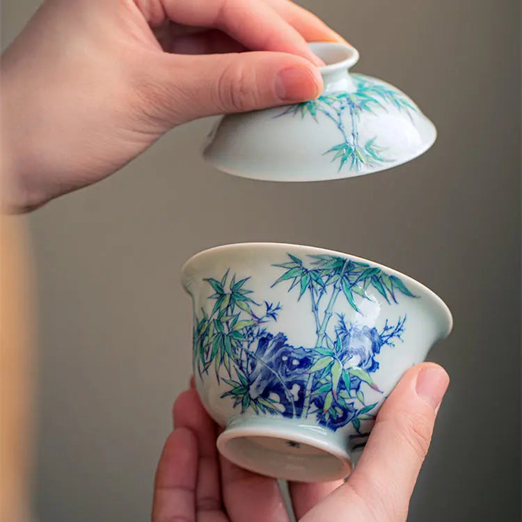 Zhu Shi - Jing De Zhen Porcelain Gaiwan zycschina