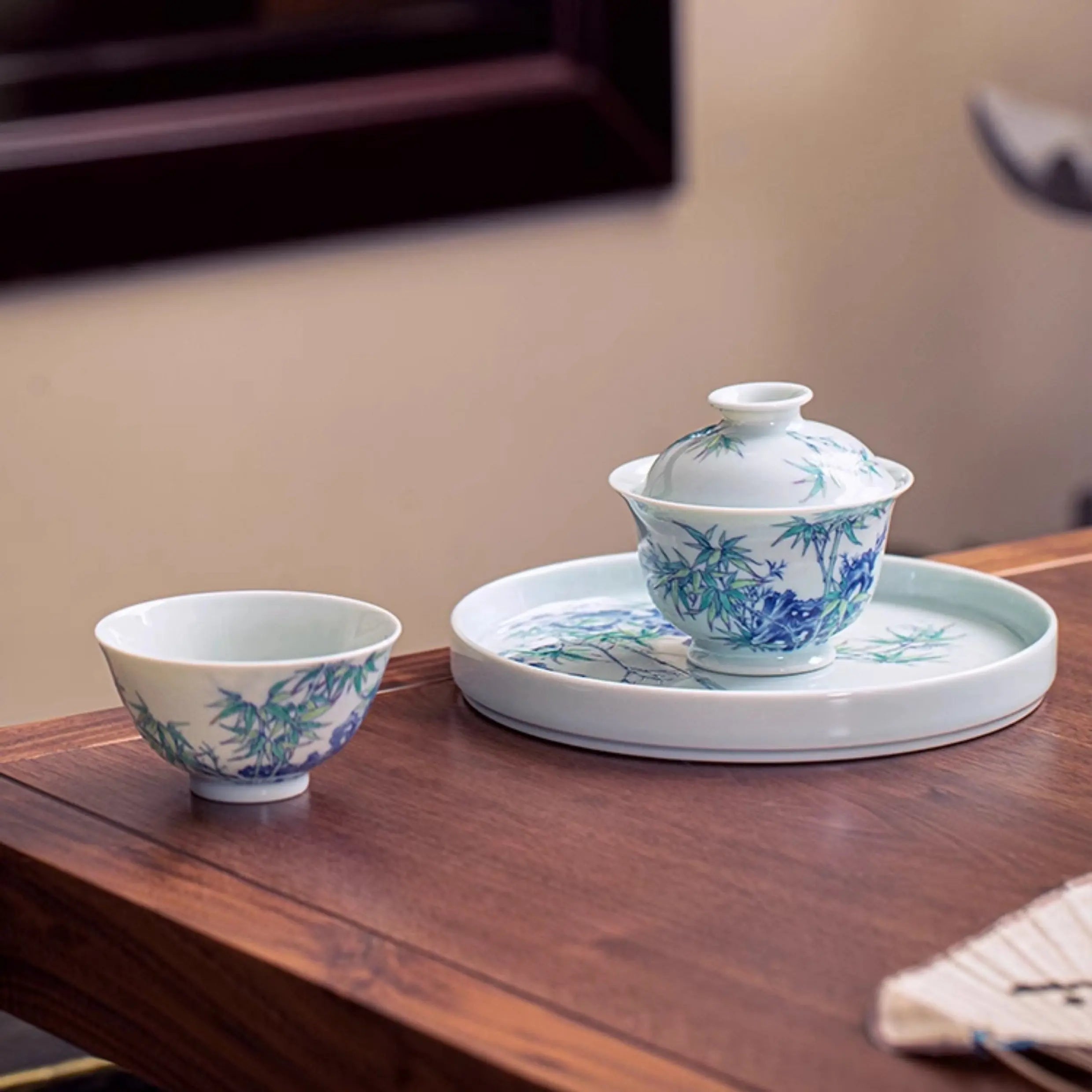 Zhu Shi - Jing De Zhen Porcelain Gaiwan zycschina