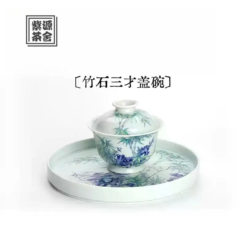 Zhu Shi - Jing De Zhen Porcelain Gaiwan zycschina