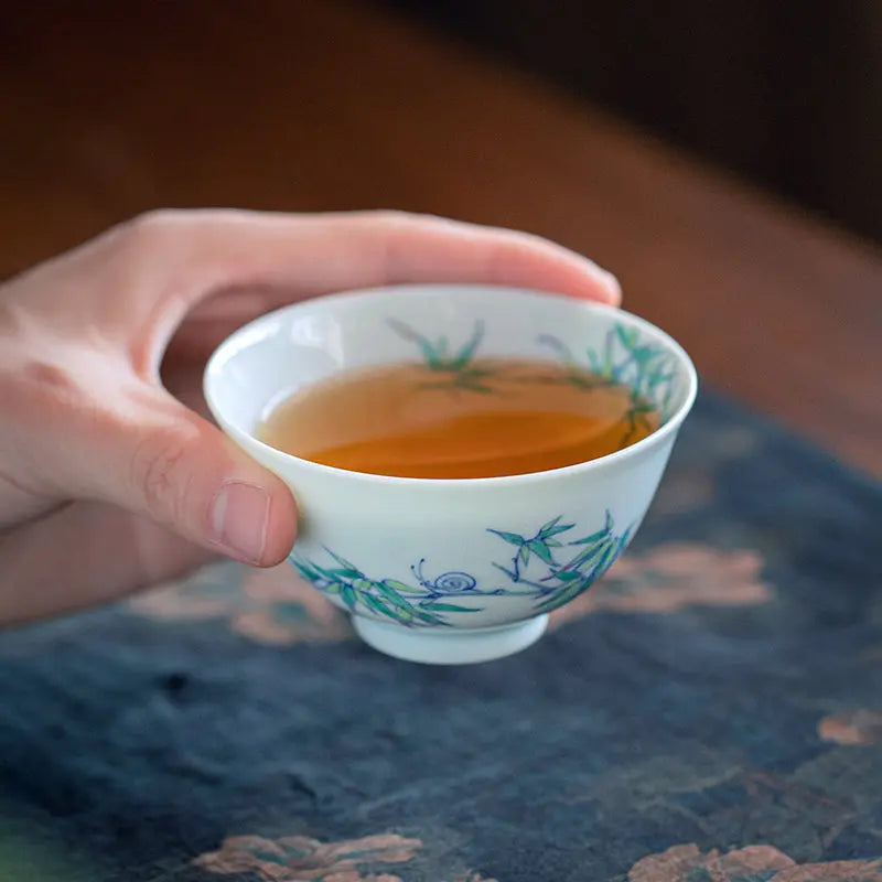 Zhu Shi - Jing De Zhen Porcelain Teacup zycschina