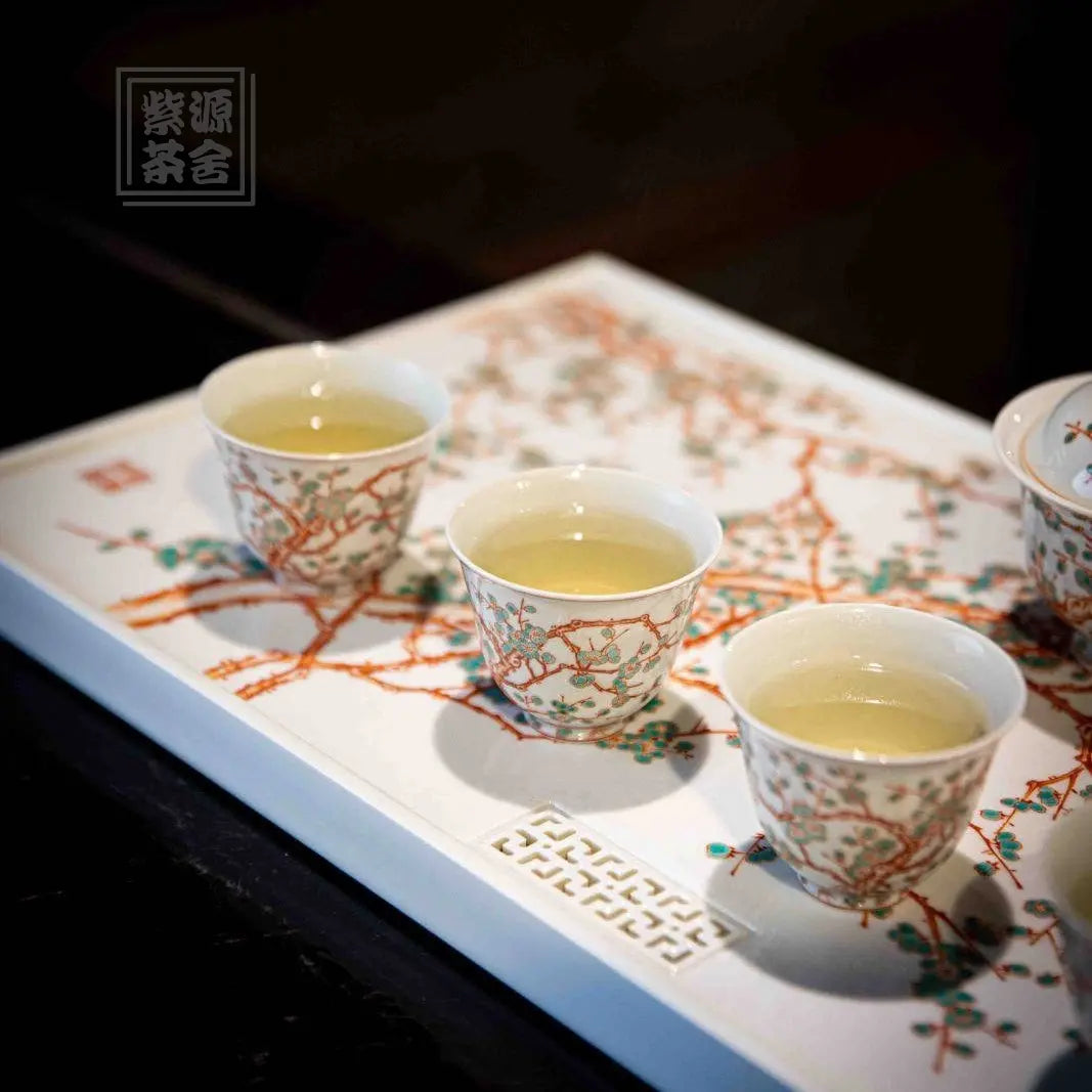 Zhu Song Mei - Jing De Zhen Porcelain Gaiwan zycschina