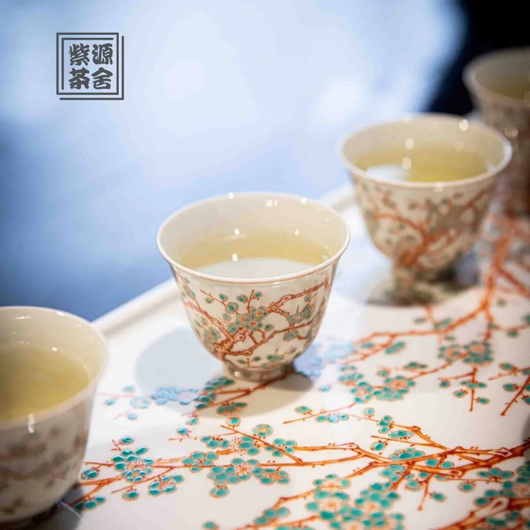 Zhu Song Mei - Jing De Zhen Porcelain Gaiwan zycschina