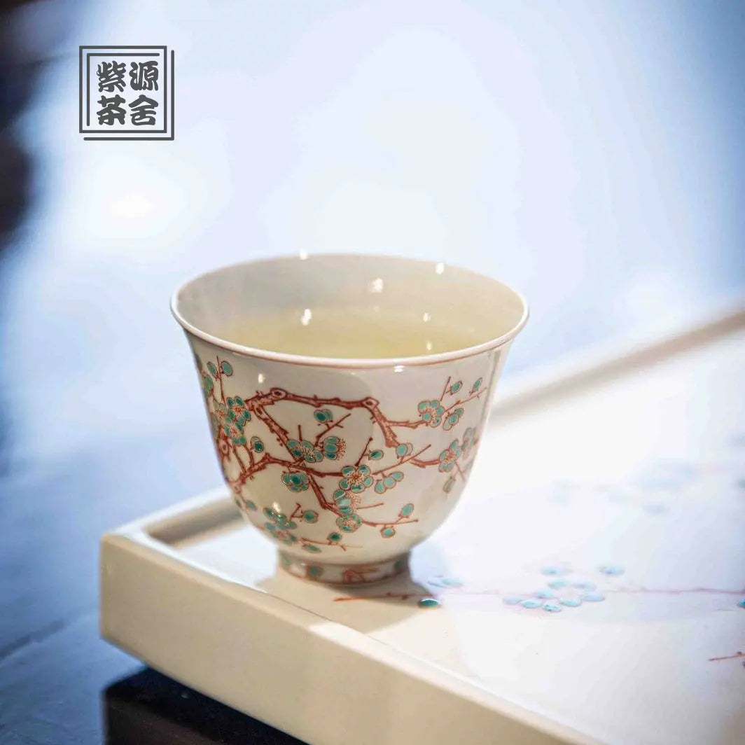 Zhu Song Mei - Jing De Zhen Porcelain Gaiwan zycschina