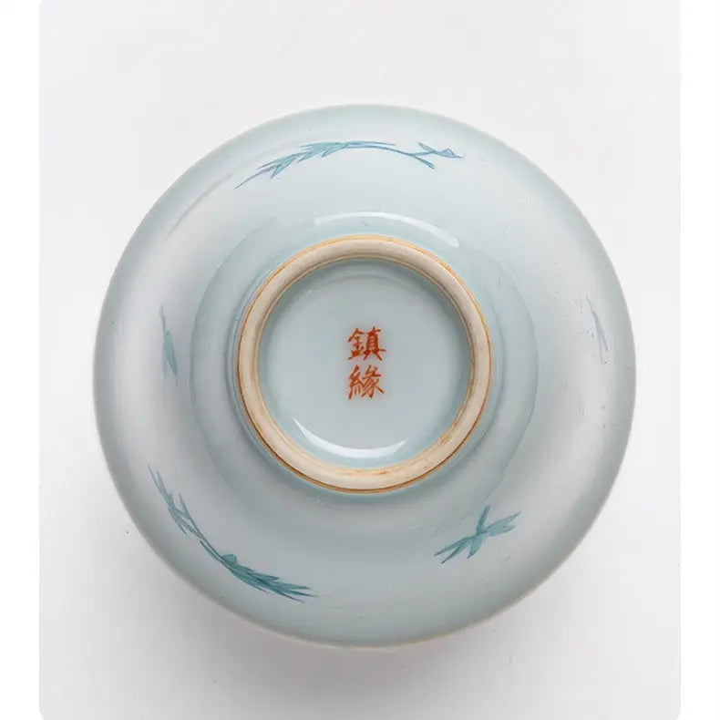 Zhu Ying - Jing De Zhen Porcelain Gaiwan zycschina