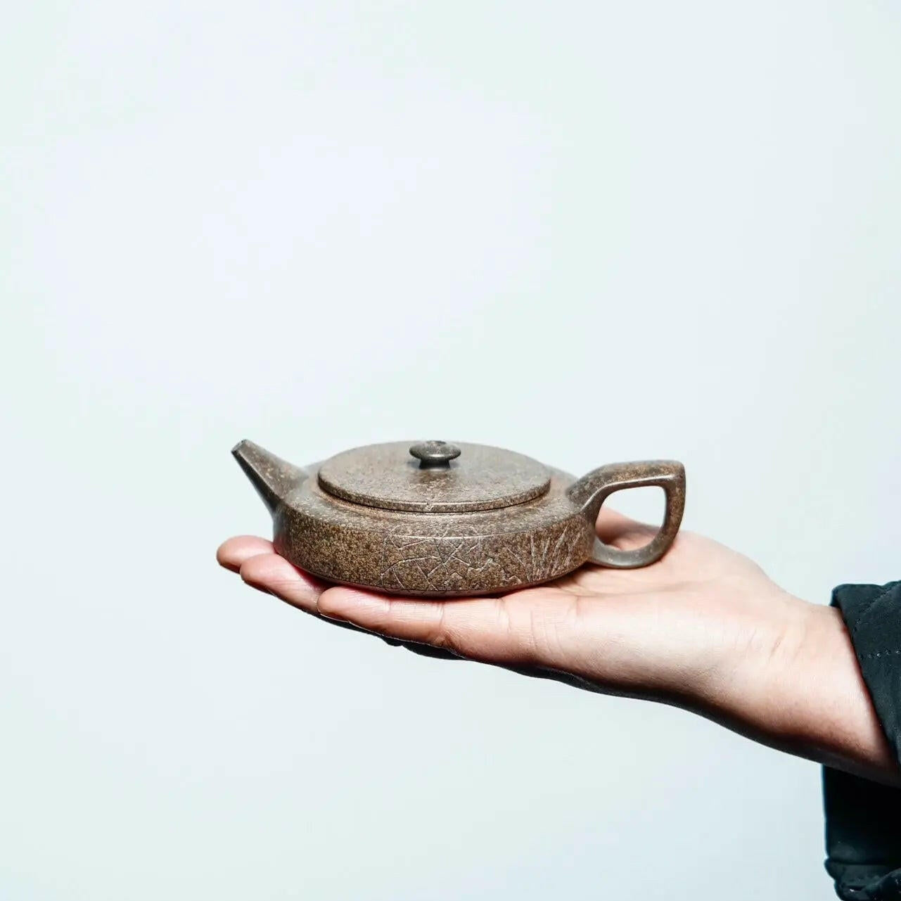 Bian Shi 135cc - Yixing Handmade Teapot - zycs_China - tea - teapot