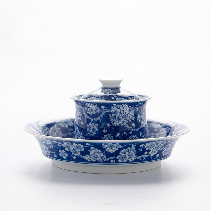 Bing Mei 130cc - Jing De Zhen Porcelain Gaiwan - zycs_China