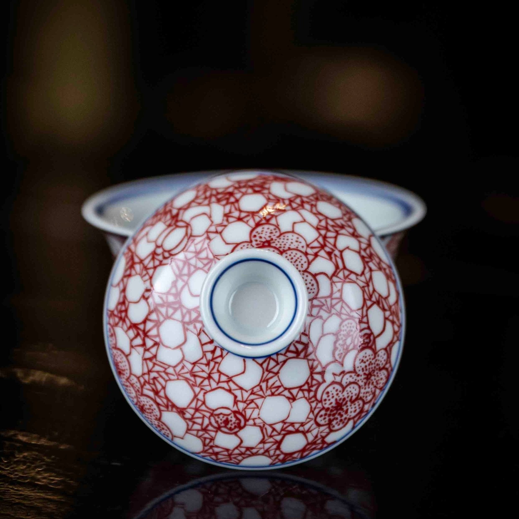 Bing Mei 80cc - Jing De Zhen Porcelain Gaiwan - zycs_China
