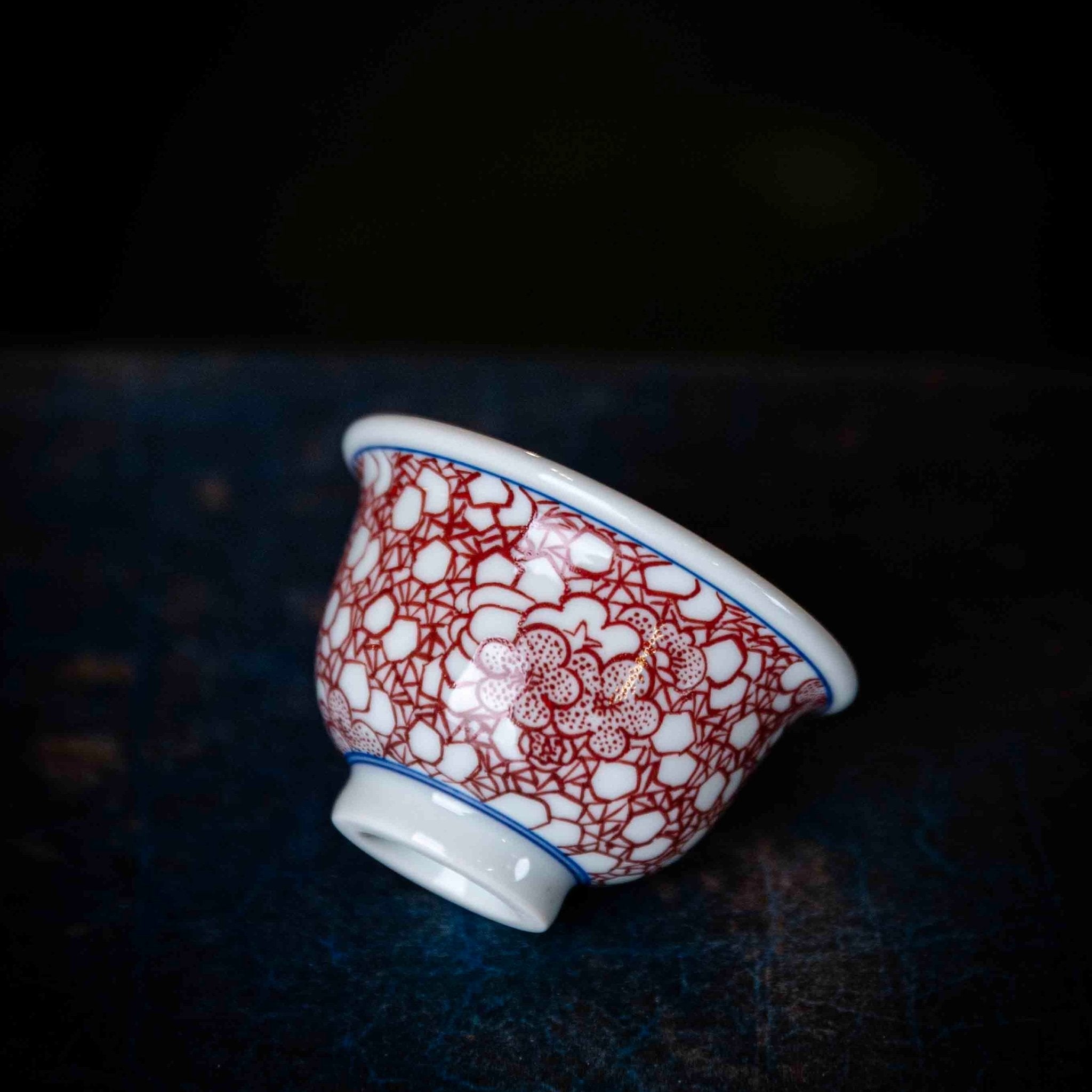 Bing Mei 80cc - Jing De Zhen Porcelain Gaiwan - zycs_China