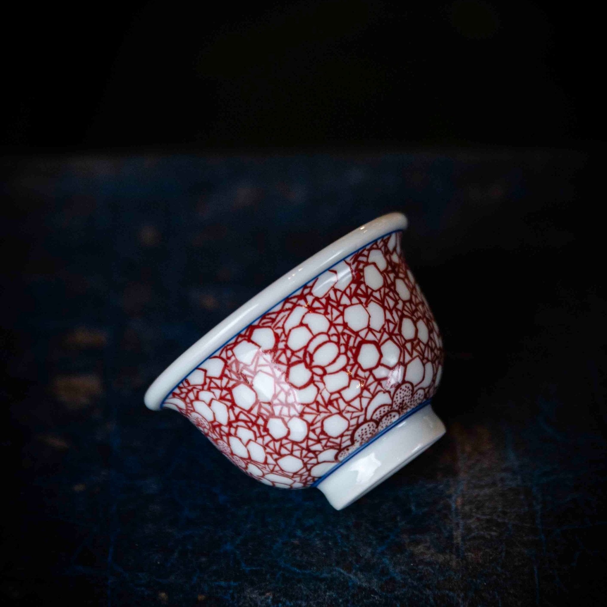 Bing Mei 80cc - Jing De Zhen Porcelain Gaiwan - zycs_China