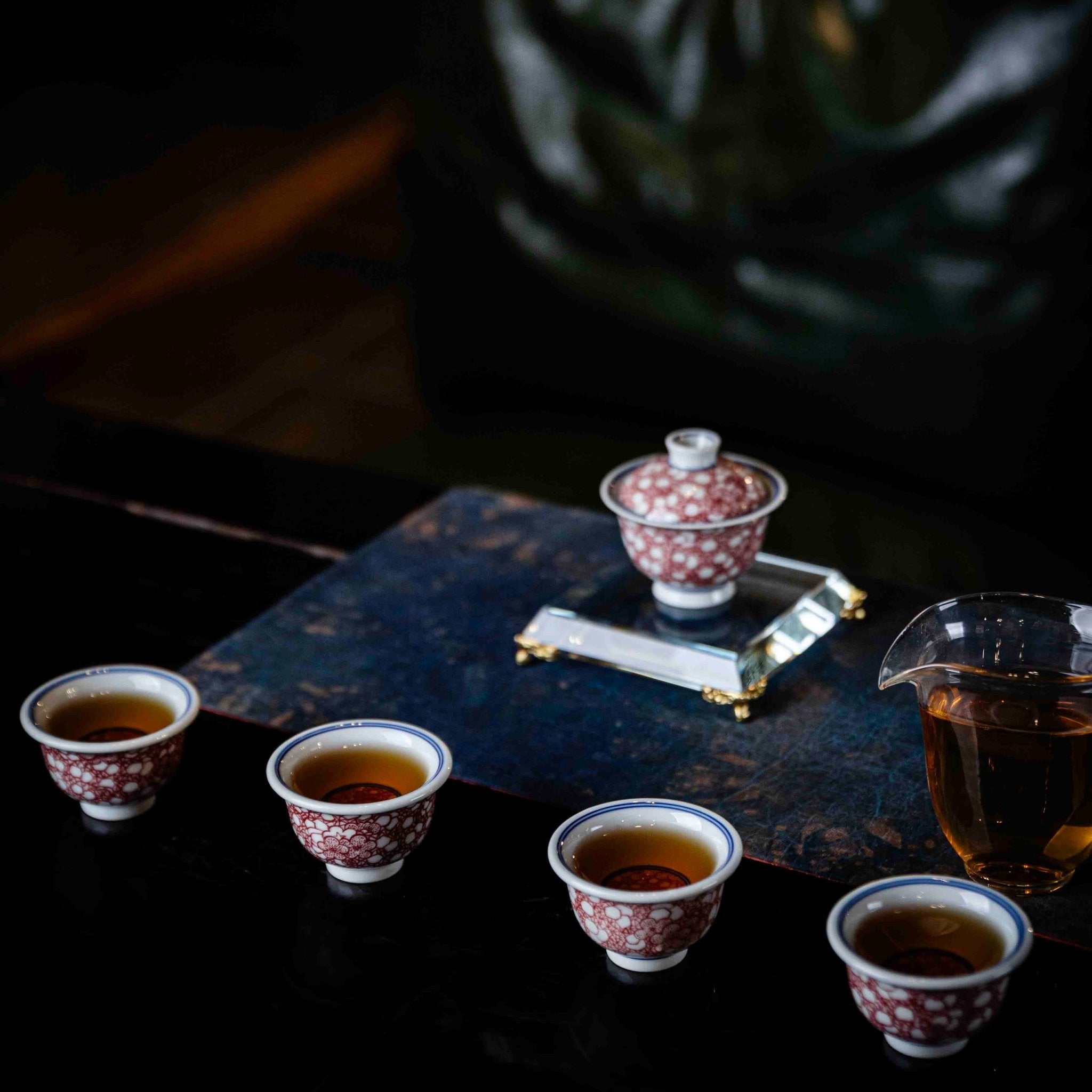 Bing Mei 80cc - Jing De Zhen Porcelain Gaiwan - zycs_China