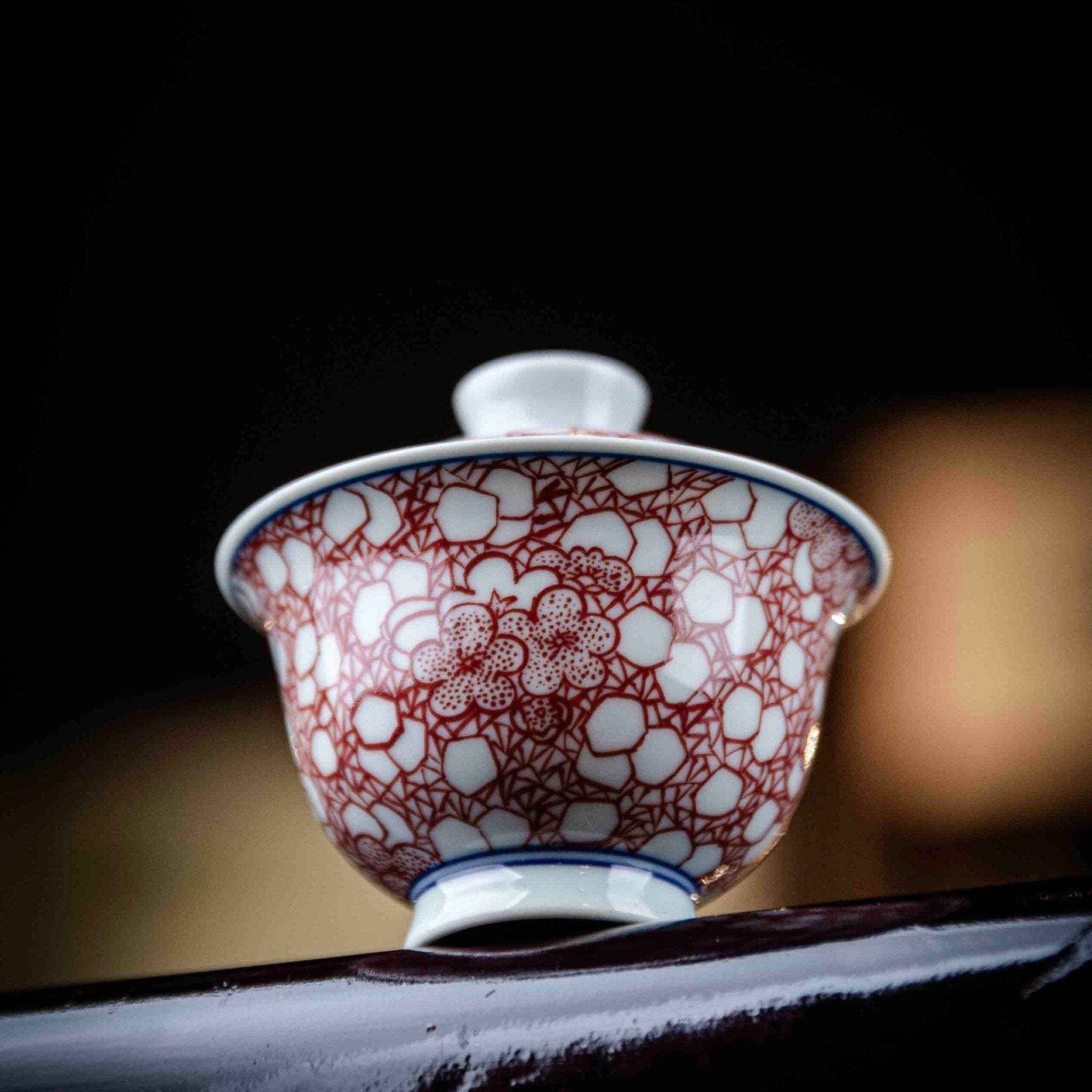 Bing Mei 80cc - Jing De Zhen Porcelain Gaiwan - zycs_China
