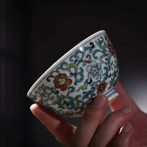 Chan Zhi Hua Hui - Jing De Zhen Porcelain Teacup - zycs_China - tea - teapot