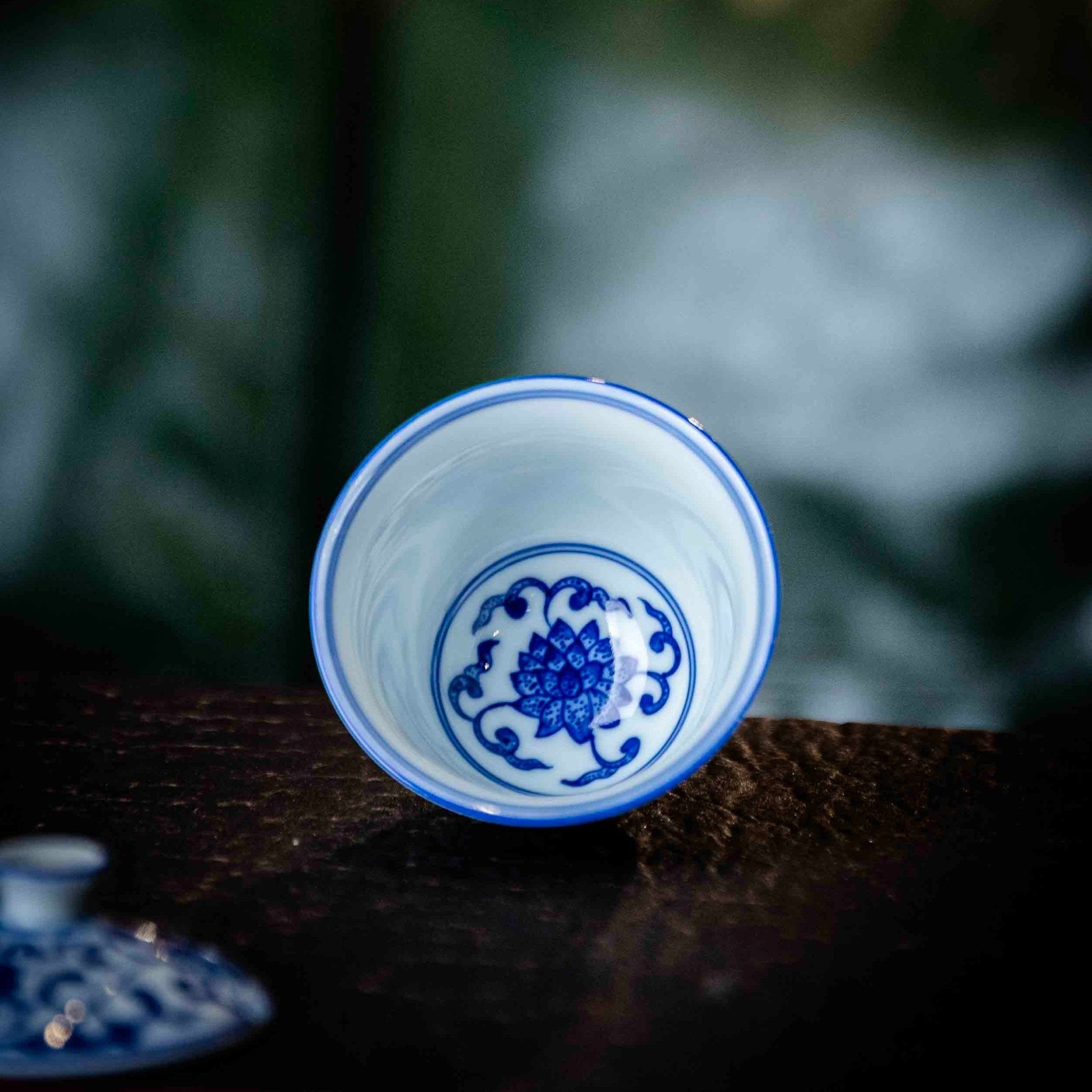 Chan Zhi Lian 70cc - Jing De Zhen Porcelain Gaiwan zycschina