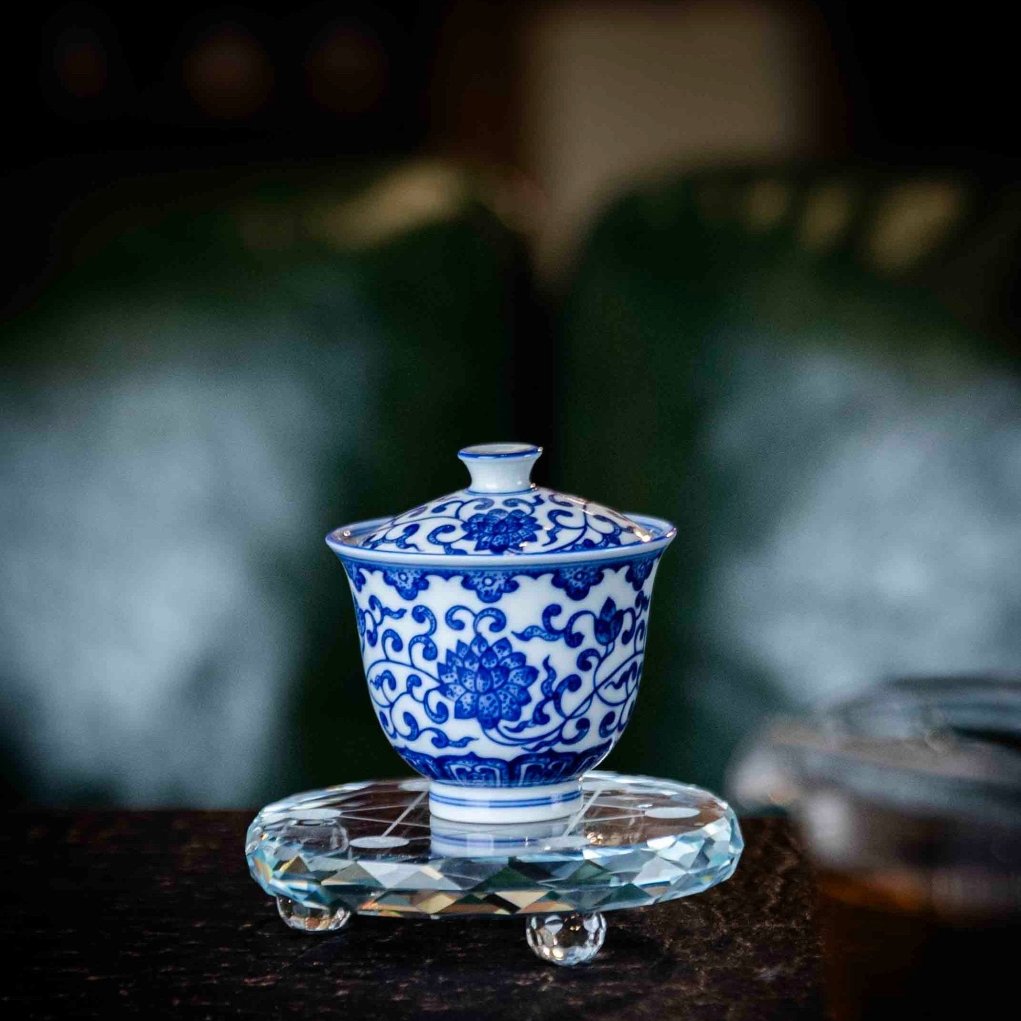 Chan Zhi Lian 70cc - Jing De Zhen Porcelain Gaiwan zycschina