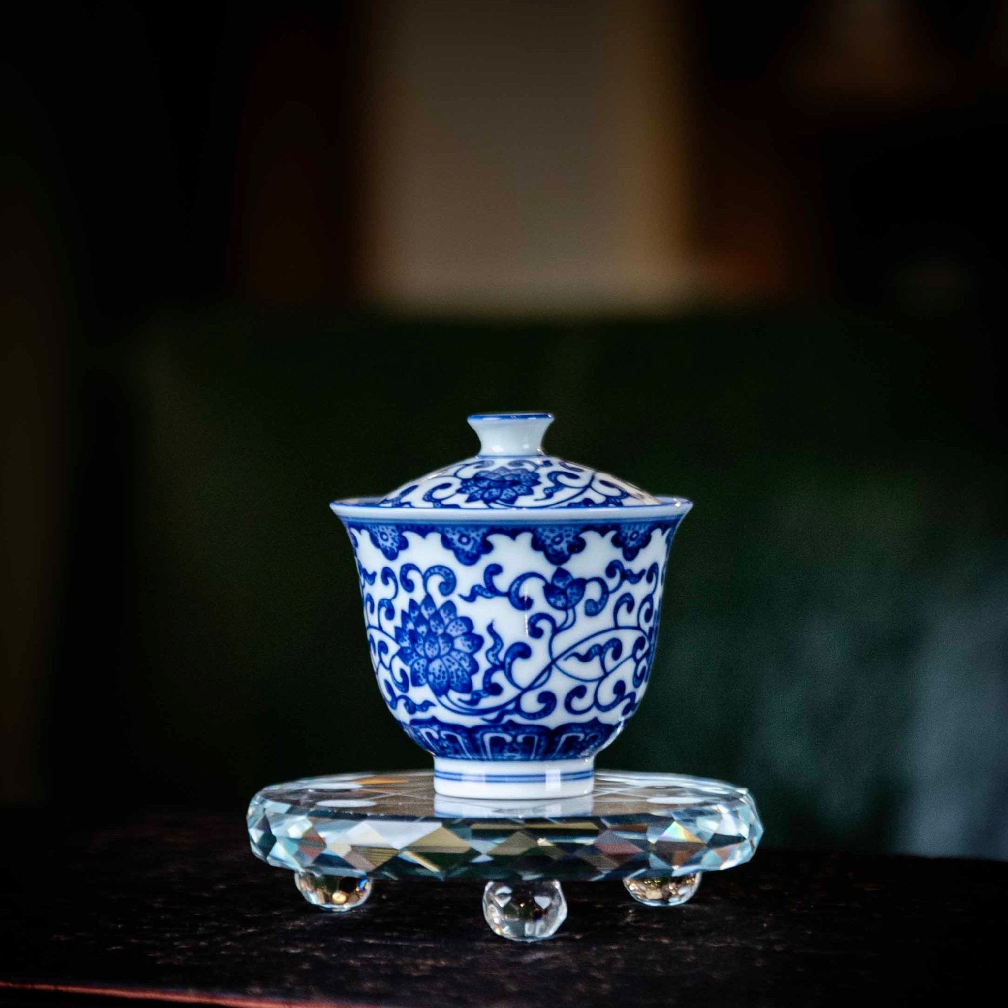 Chan Zhi Lian 70cc - Jing De Zhen Porcelain Gaiwan zycschina