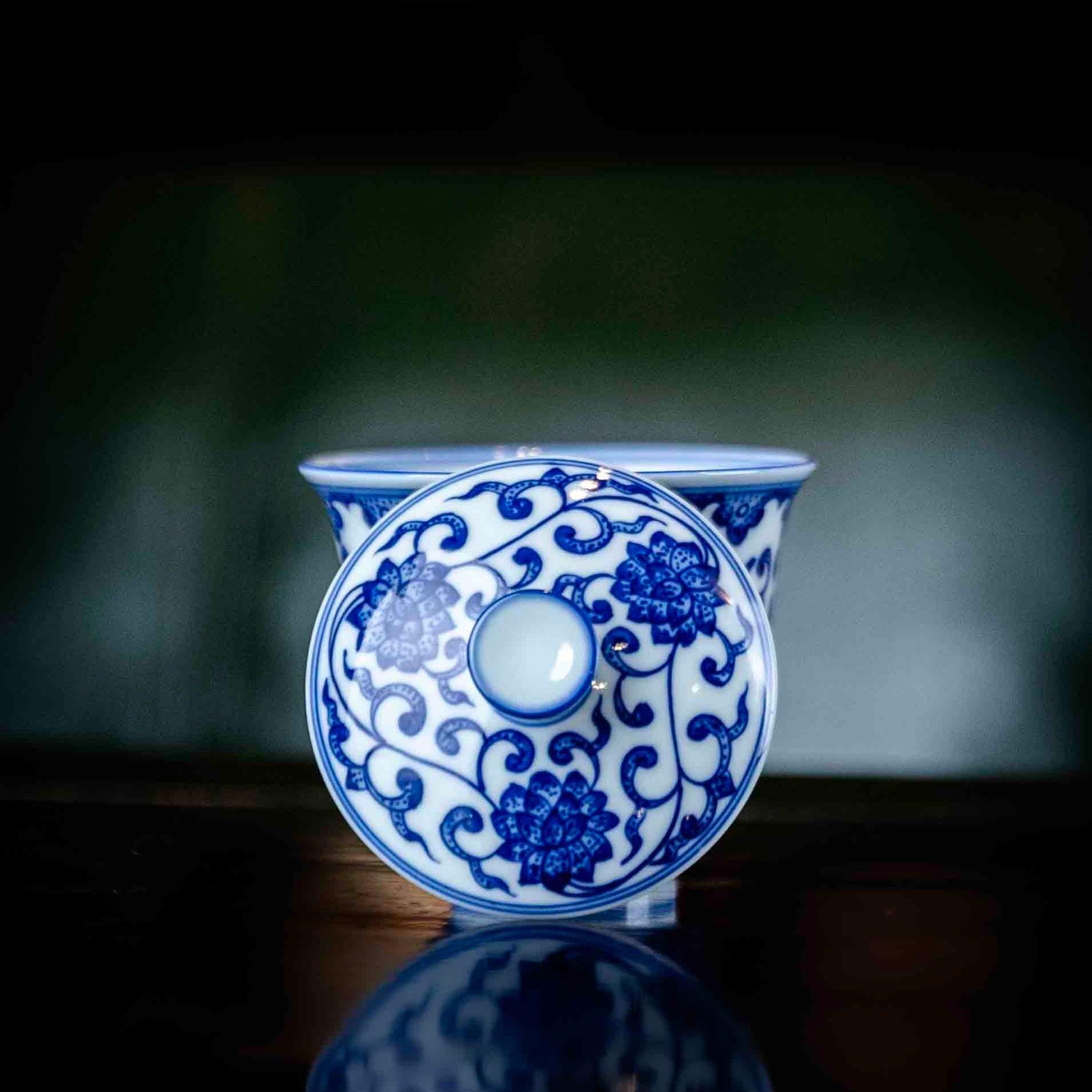 Chan Zhi Lian 70cc - Jing De Zhen Porcelain Gaiwan zycschina