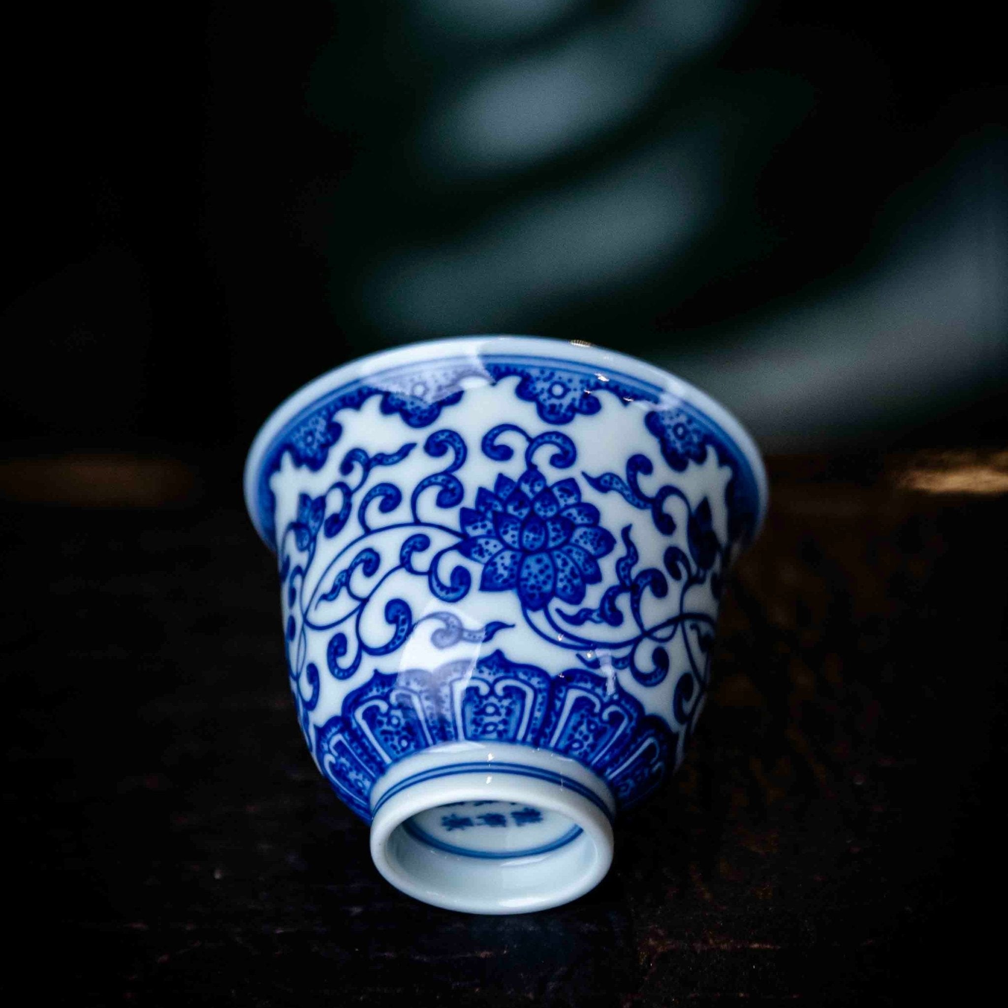 Chan Zhi Lian 70cc - Jing De Zhen Porcelain Gaiwan zycschina