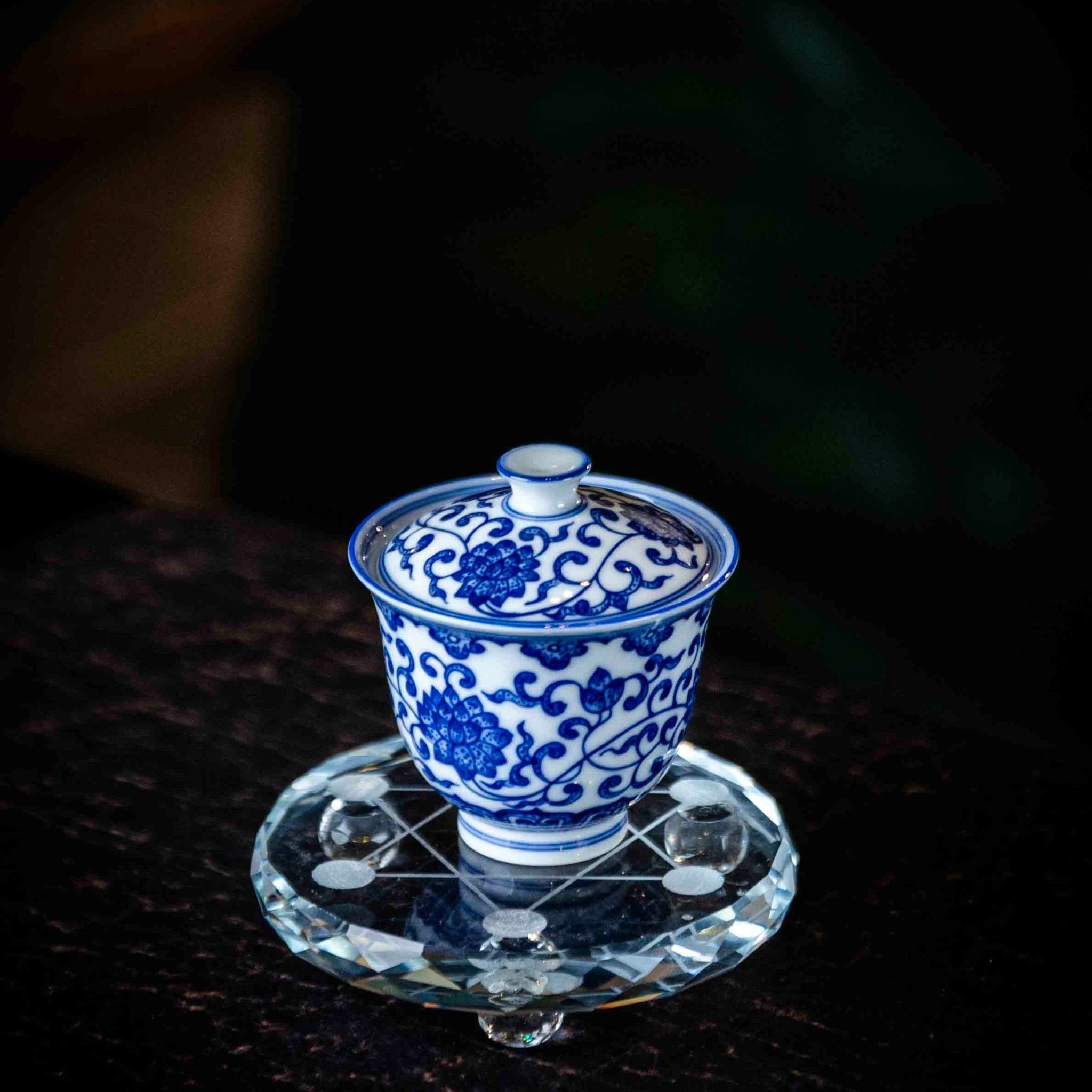 Chan Zhi Lian 70cc - Jing De Zhen Porcelain Gaiwan zycschina