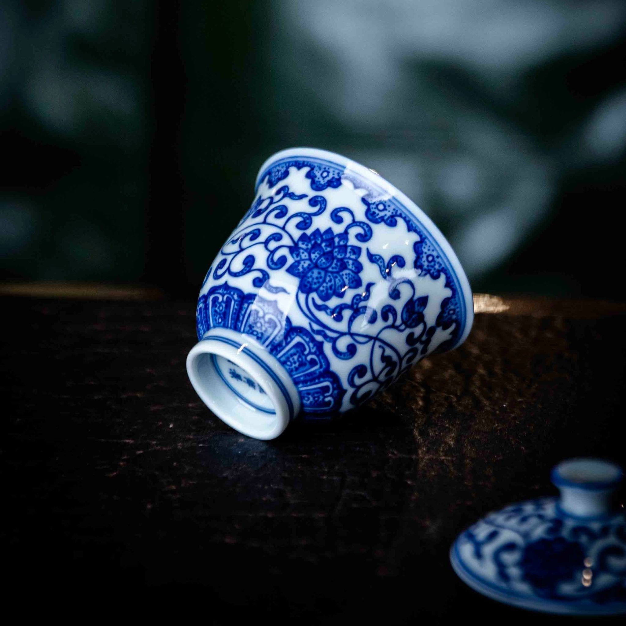 Chan Zhi Lian 70cc - Jing De Zhen Porcelain Gaiwan zycschina
