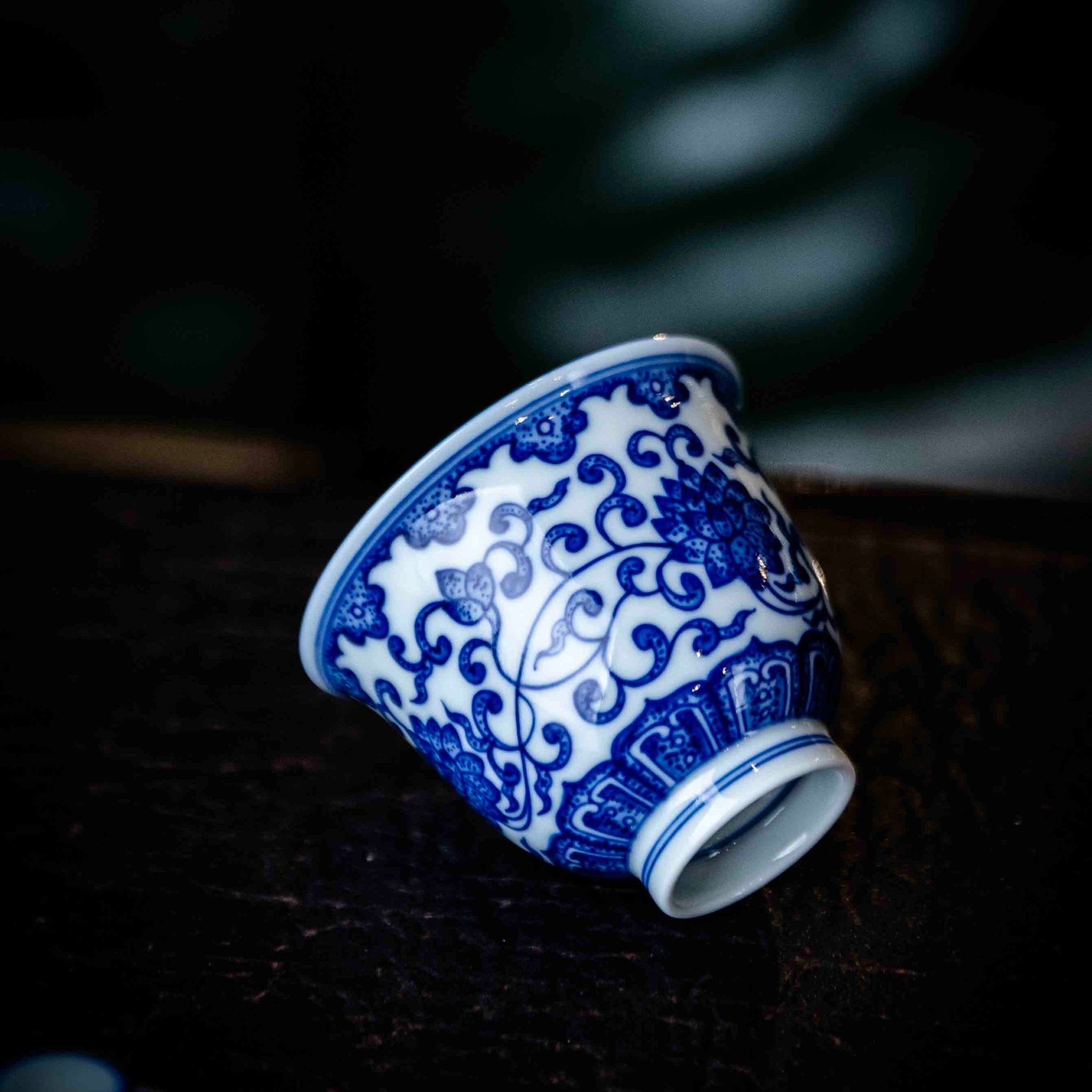 Chan Zhi Lian 70cc - Jing De Zhen Porcelain Gaiwan zycschina
