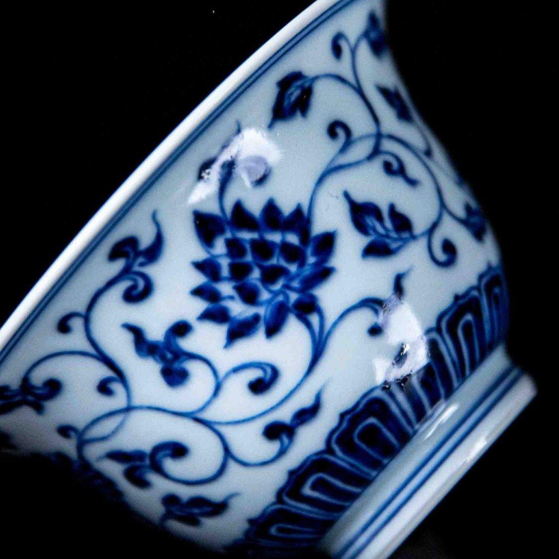 Chan Zhi Lian 75cc - Jing De Zhen Porcelain Gaiwan zycschina