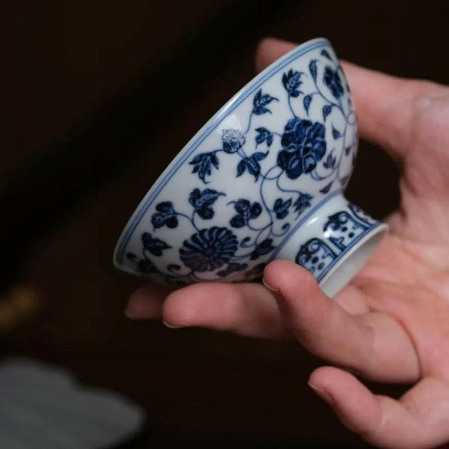 Chan Zhi Lian - Jing De Zhen Porcelain Teacup - zycs_China - tea - teapot