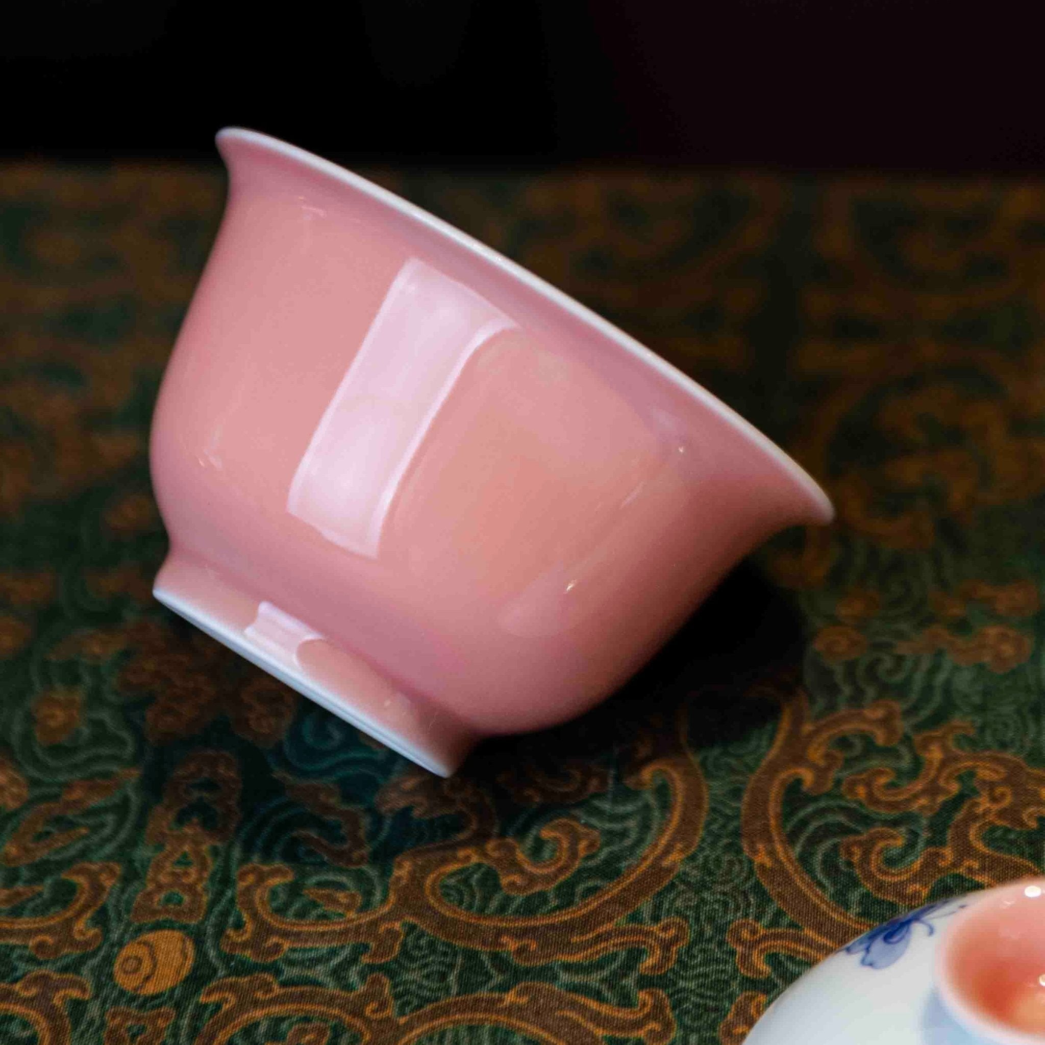 Die Lian Hua 120cc - Jing De Zhen Porcelain Gaiwan - zycs_China