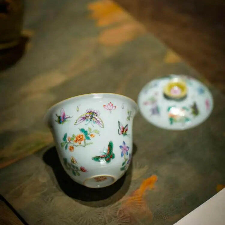 Die Lian Hua - Jing De Zhen Porcelain Gaiwan - zycs_China - tea - teapot