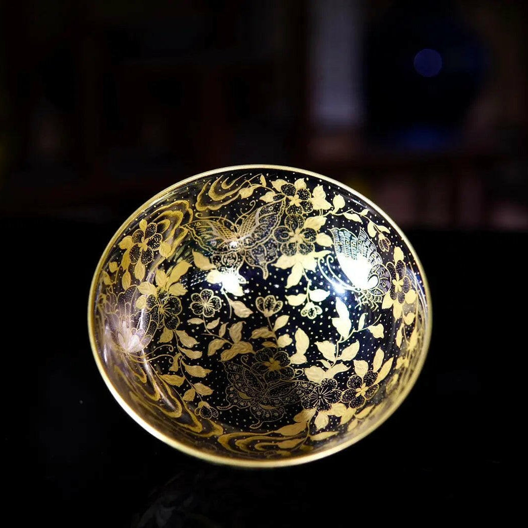 Dui Jin Die Lian Hua - Jing De Zhen Porcelain Teacup - zycs_China - tea - teapot